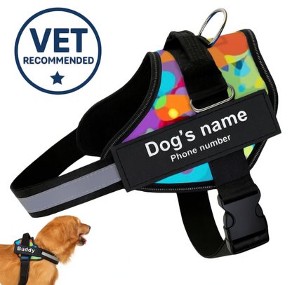 Personalized No-Pull Dog Harness