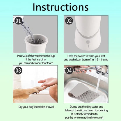 Automatic Paw Cleaner