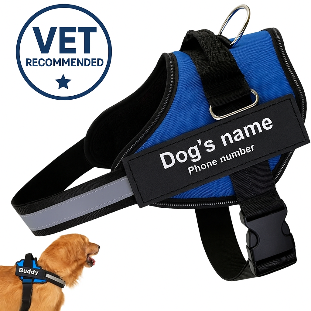 Personalized No-Pull Dog Harness