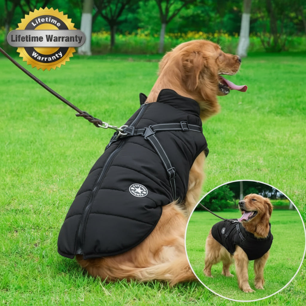 The Waterproof Winter Jacket Every Dog Deserves