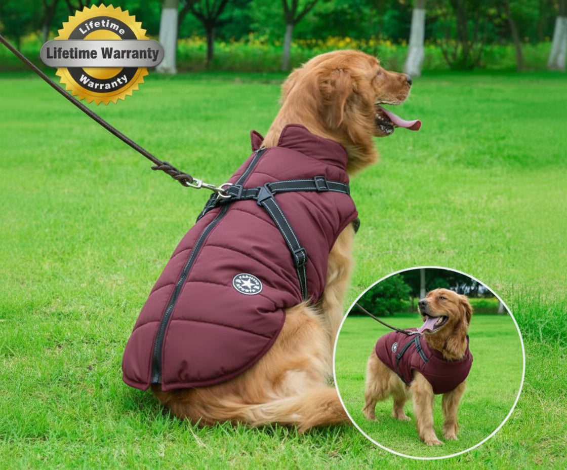The Waterproof Winter Jacket Every Dog Deserves