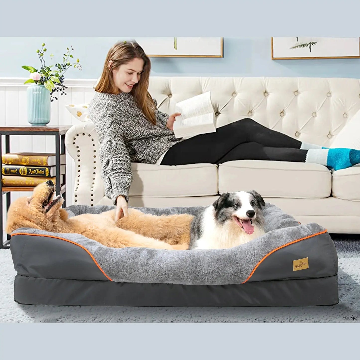 Luxury Orthopedic Dog Bed With Ultimate Comfort & Support