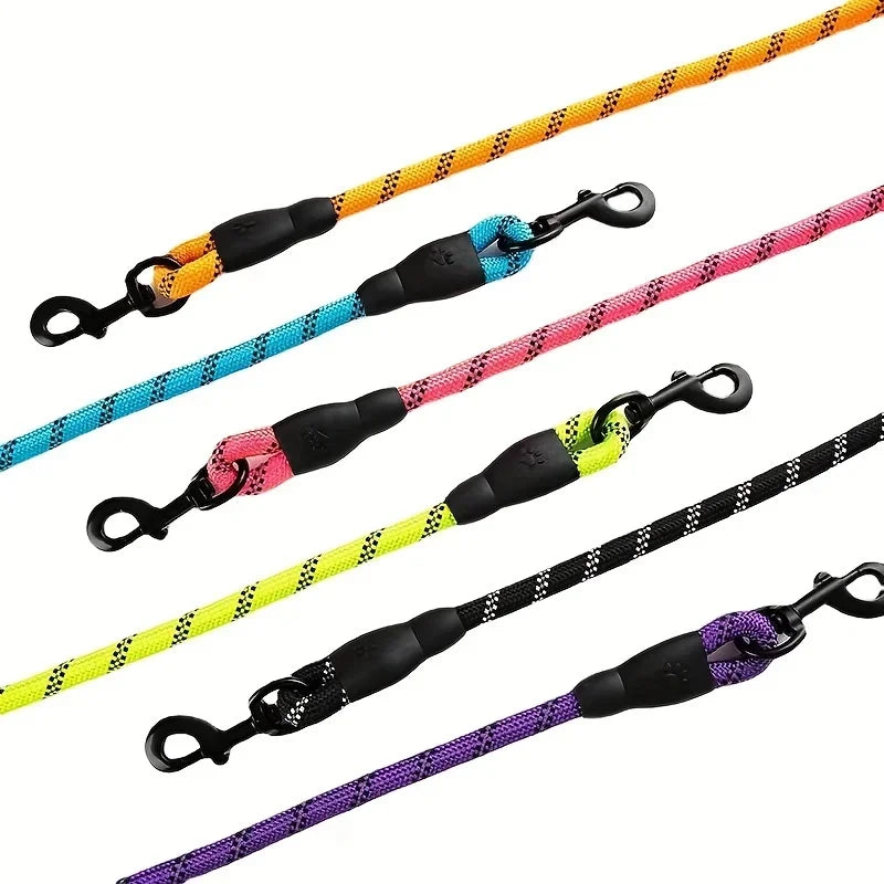 Heavy Duty Reflective Dog Leash with Padded Handle