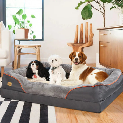 Luxury Orthopedic Dog Bed With Ultimate Comfort & Support