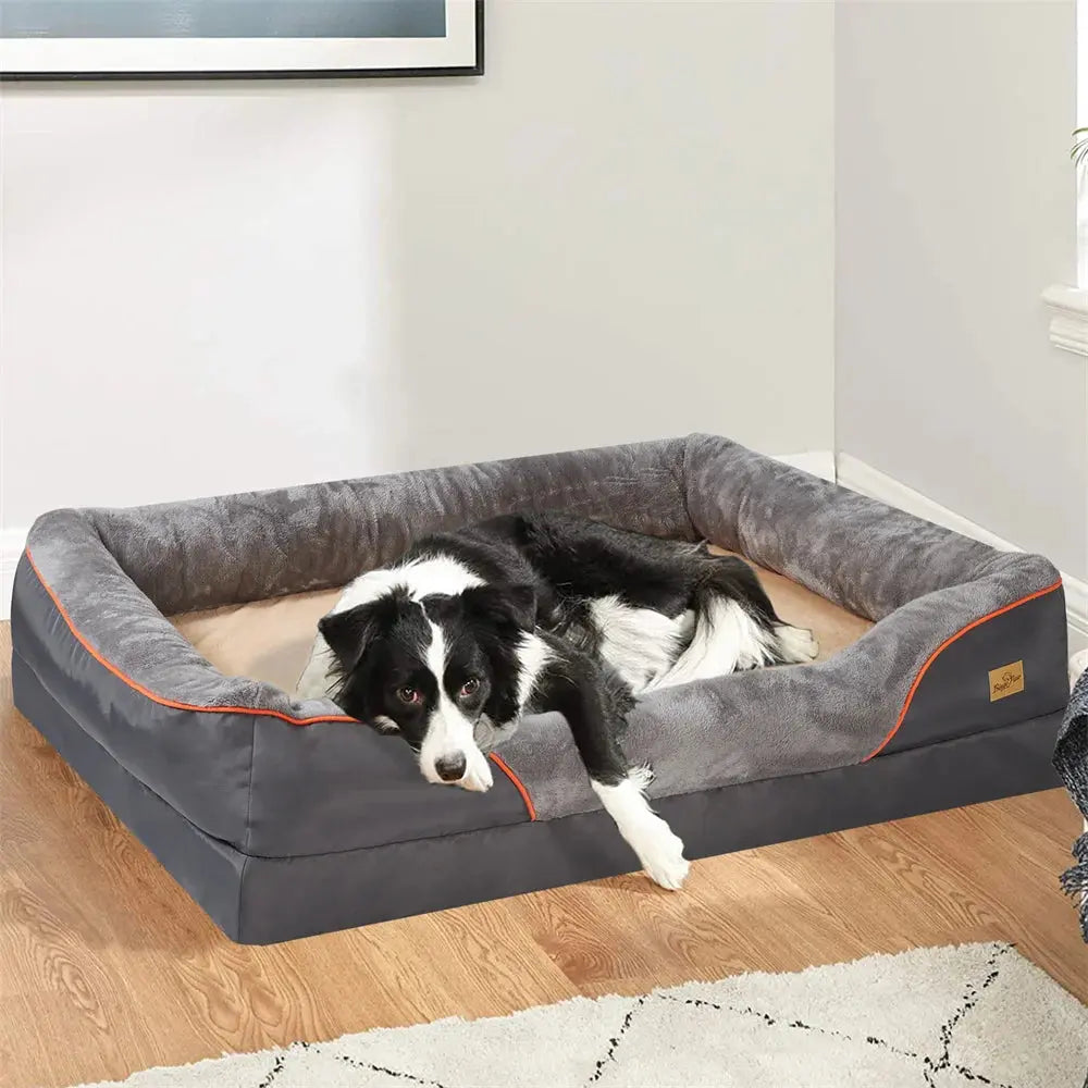 Luxury Orthopedic Dog Bed With Ultimate Comfort & Support