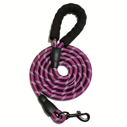 Heavy Duty Reflective Dog Leash with Padded Handle